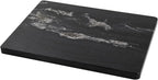 Natural Black Marble Pastry and Cutting Board, 12x16x0.7 Inch, Heavy for Dough Chocolate, Pack of 1