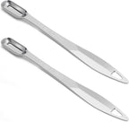 2 Pcs 1/4 Teaspoon(1.25 mL | 1/4 Tsp | 1/16 Tbsp | 1.25 cc | 1/32 oz) Stainless Steel Single Measuring Spoon, Long Handle Metal Measuring Spoon, Kitchen Gadgets for Cooking & Baking
