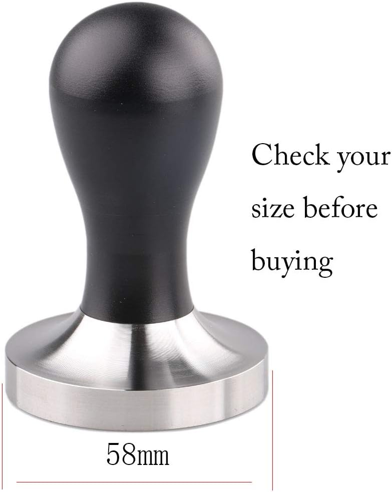 Coffee Tamper 58mm Barista Espresso Base Coffee Bean Press