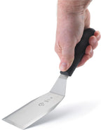Mercer Culinary Millennia Heavy Duty Turner /Spatula, 5 Inch x 3 Inch Blade, Black Handle