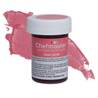 Chefmaster Rose Pink Gel Food Coloring | Vibrant Color | Professional-Grade Dye for Icing, Frosting, Fondant | Baking & Decorating | Fade-Resistant | Easy-to-Use | Made in USA | 1 oz