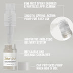 Bakell - White Tinker Dust (4g, 1x Mini Spray Pump) Edible Glitter for Food, Desserts, and Beverages!