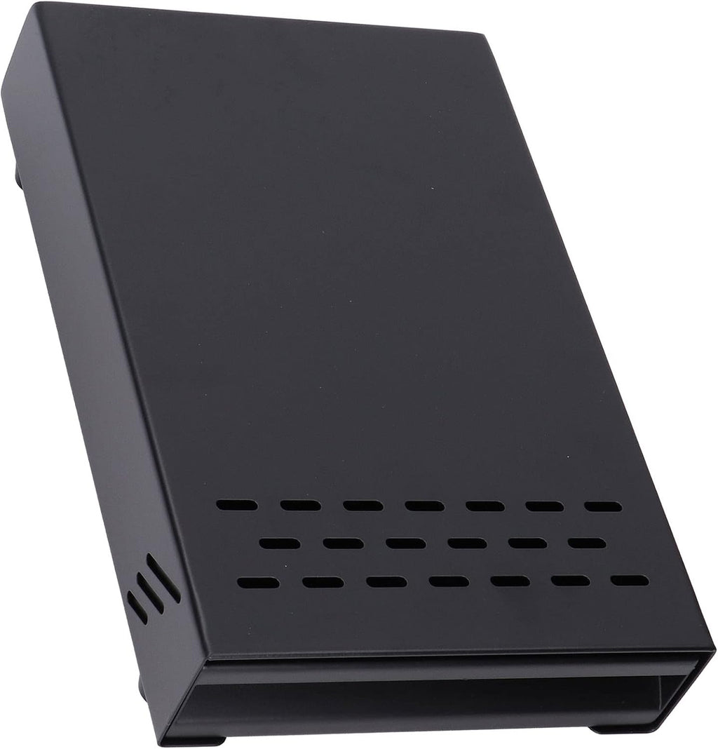 Coffee Knock Box Drawer Espresso Knock Box Drawer, Stainless Steel Coffee Residue Powder Box for Household Shop, Coffee Grounds Container Espresso Puck Knock Box (Black)