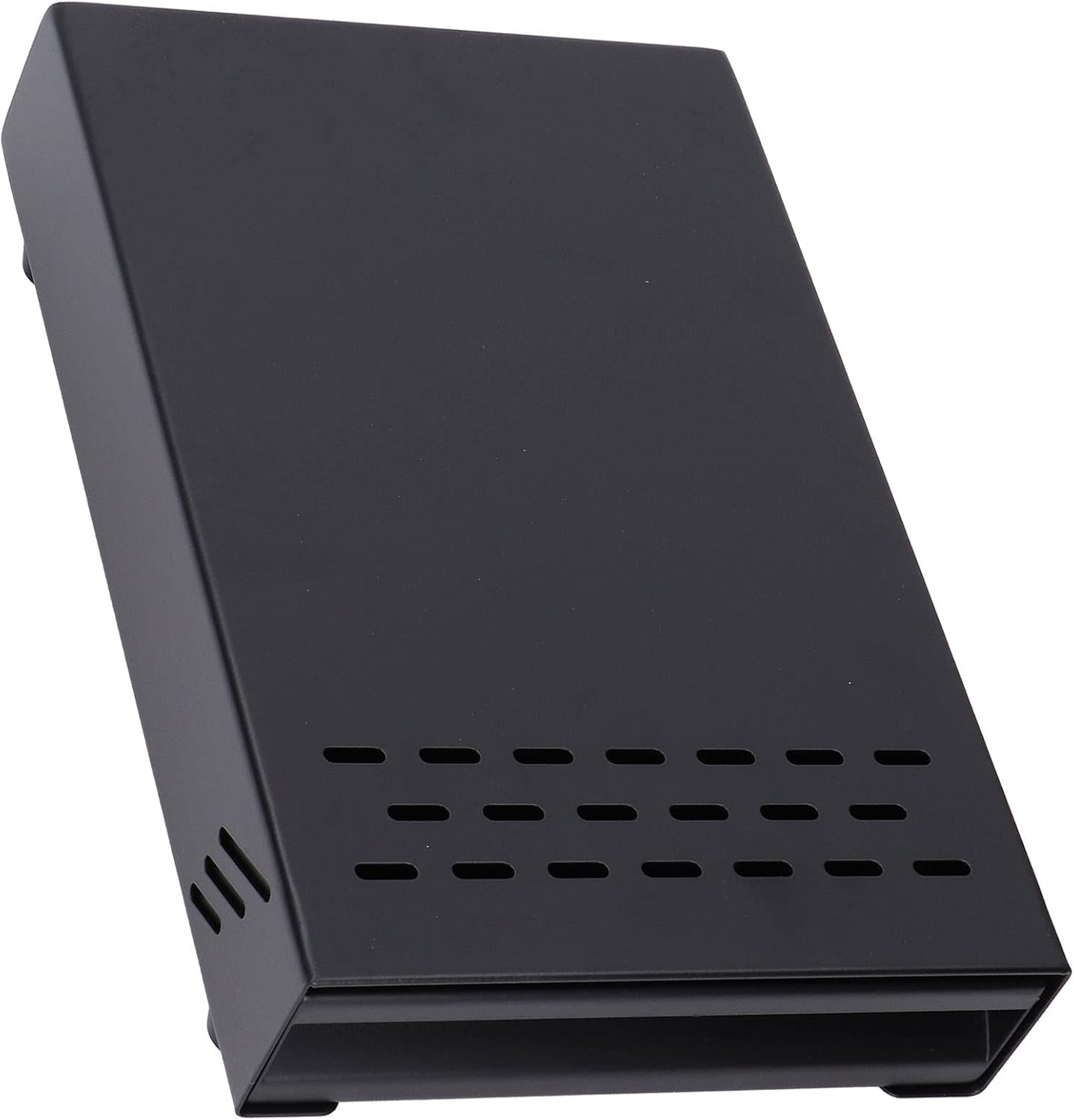 Coffee Knock Box Drawer Espresso Knock Box Drawer, Stainless Steel Coffee Residue Powder Box for Household Shop, Coffee Grounds Container Espresso Puck Knock Box (Black)