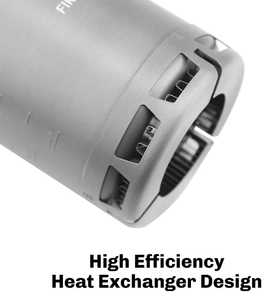 Fire-Maple Petrel Ultralight Pot- High Efficiency Aluminum Camping and Backpacking Pot with Heat-Proof Handle, Portable and Compact