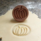 Wood Cookie Stamp, 2.5 Inch (Pumpkin CS-071)