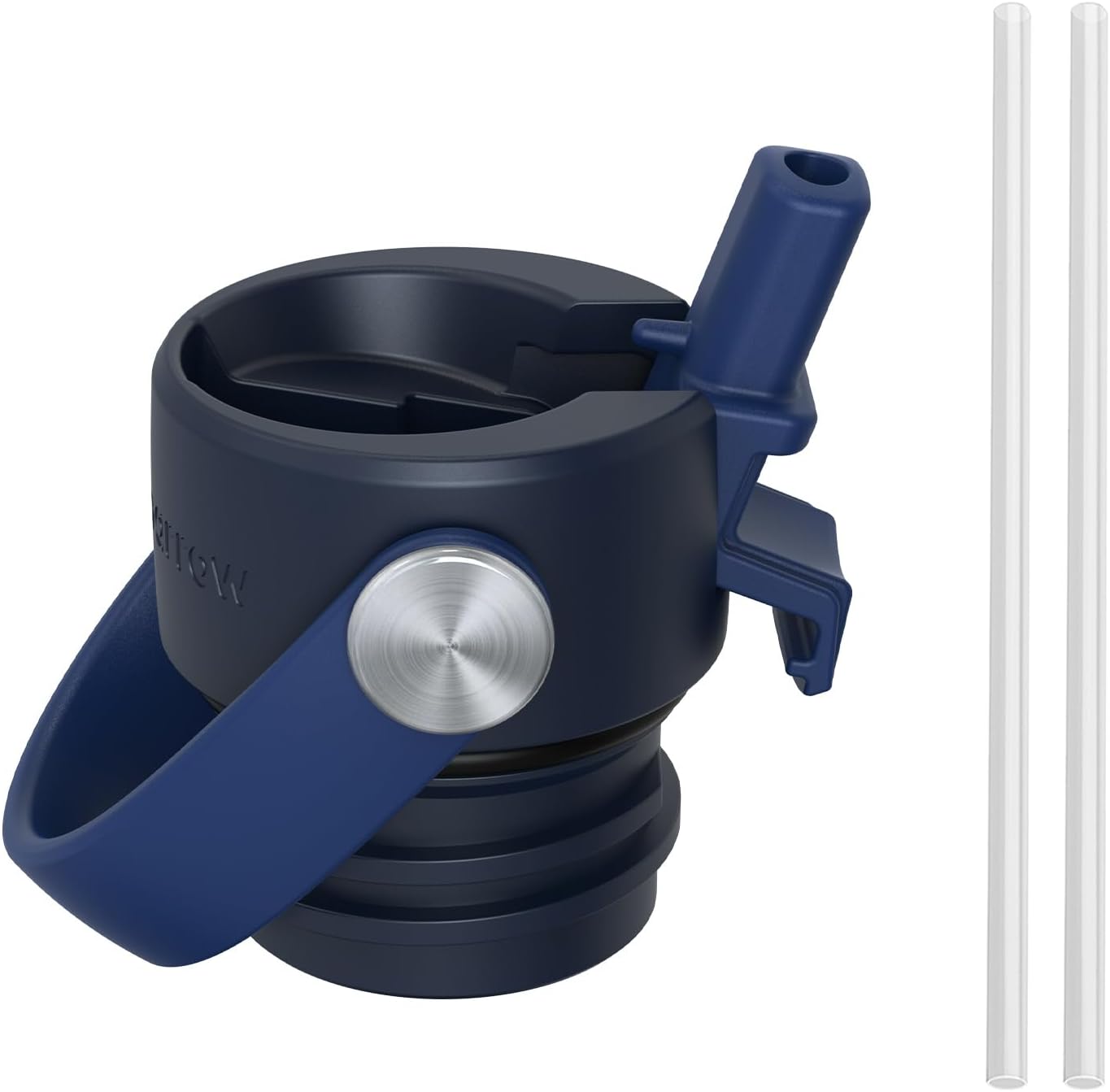 Super Sparrow Insulated Water Bottle - 17 Oz / 25 Oz / 32 Oz - Standard Mouth FlipFlow Flask - BPA Free, Leak Proof Drink Bottle- Ergonomic Straw Water Bottles for Work, Gym, Travel, Sports