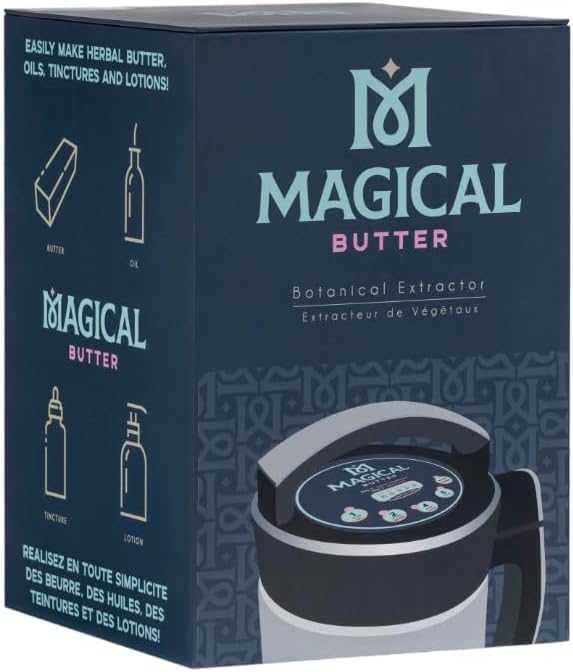Magical Butter MB2E Machine – Easy Automated Infuser for Oils, Butters, Tinctures & More – Hands-Free Kitchen Botanical Extractor