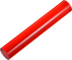 HARFINGTON Acrylic Clay Roller 6 Inch x 1 Inch Solid Non-Stick Plastic Round Tube Roller Polymer Clay Rod Fondant Rolling Pin for Shaping, Sculpting, Modeling DIY Crafts, Red