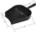 BBQ Ash Removal Pan Big Green Egg Accessories, Stainless Steel Ash Tool for BGE Primo and Other Charcoal Kamado Stove