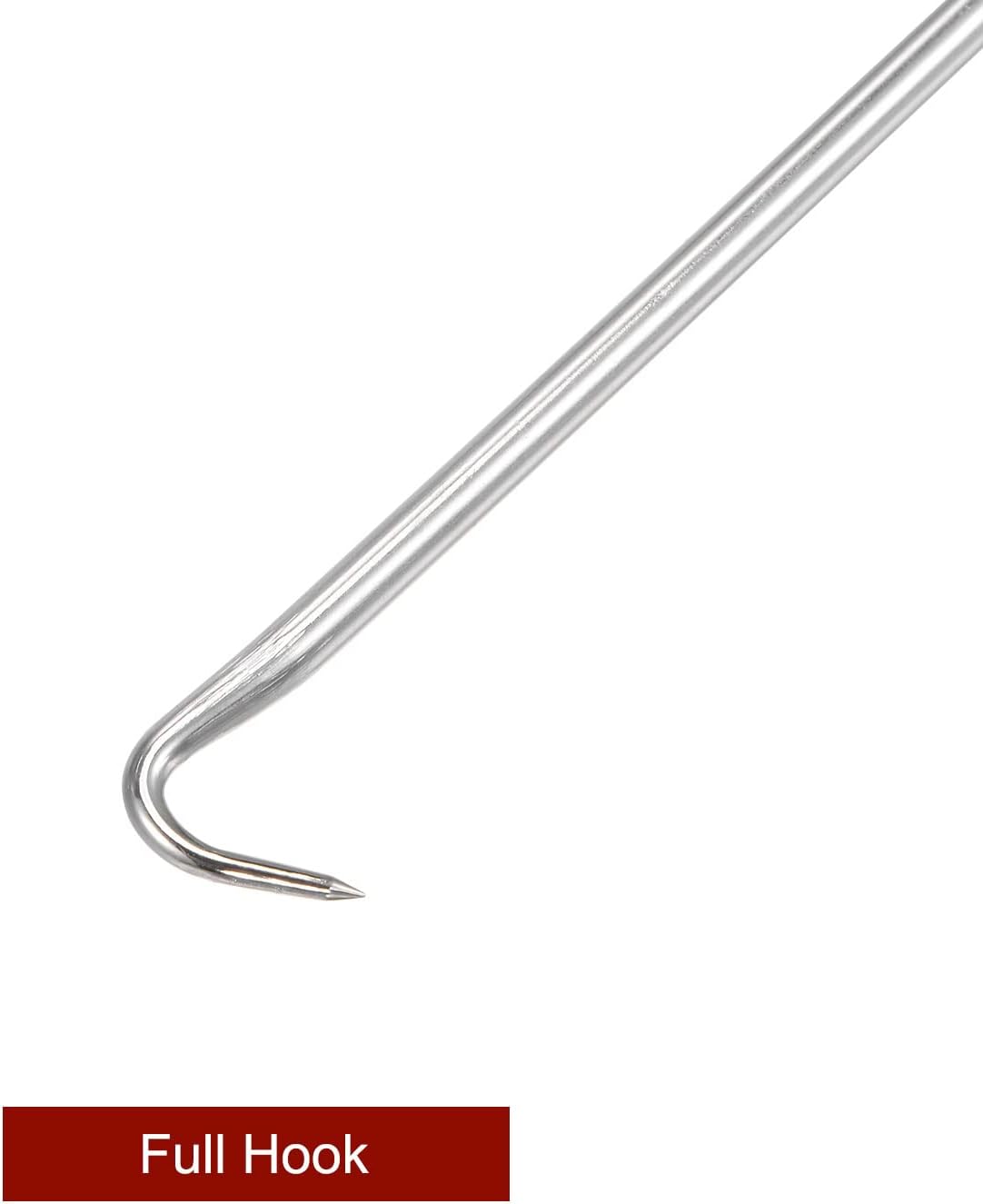 uxcell Full Hook Pick 5.91" Puller Remover Removal Tool for Oil Seal/O-rings, Gasket, Hose 2Pcs