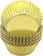 Standard Gold Foil Cupcake Liners Muffin Baking Cups for Party and More, 100-Count