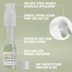 Bakell - Soft Olive Tinker Dust (4g, 1x Mini Spray Pump) Edible Glitter for Food, Desserts, and Beverages!