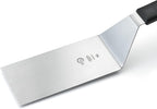 Mercer Culinary Millennia Turner/Spatula, 6 Inch x 3 Inch Blade, Black Handle