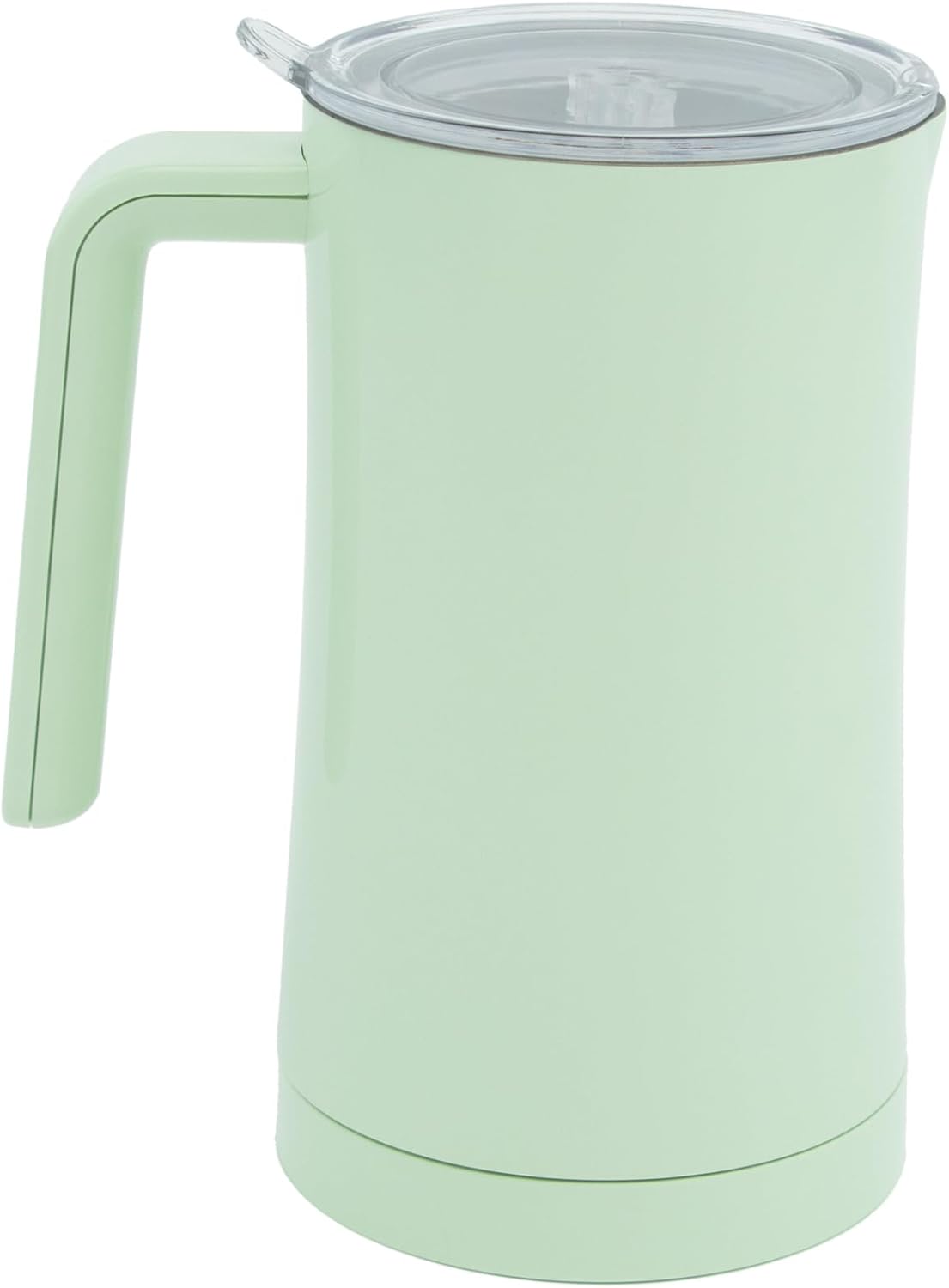 Milk Frother, 4 in 1 Electric Milk Steamer,11.84oz/350ml Automatic Warm and Cold Foam frother for Coffee, Latte, Macchiato, Cappuccino, Hot Chocolate,From the Makers of Mophom 400W,Green