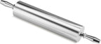 New Star Foodservice - Extra Heavy Duty Restaurant Aluminum Rolling Pin (15-Inch)
