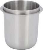 58mm Dosing Cup, Espresso Dosing Cup, Coffee Dosing Cup Fits 58mm Portafilter, 150ml Stainless Steel Universal (Brushed Silver)
