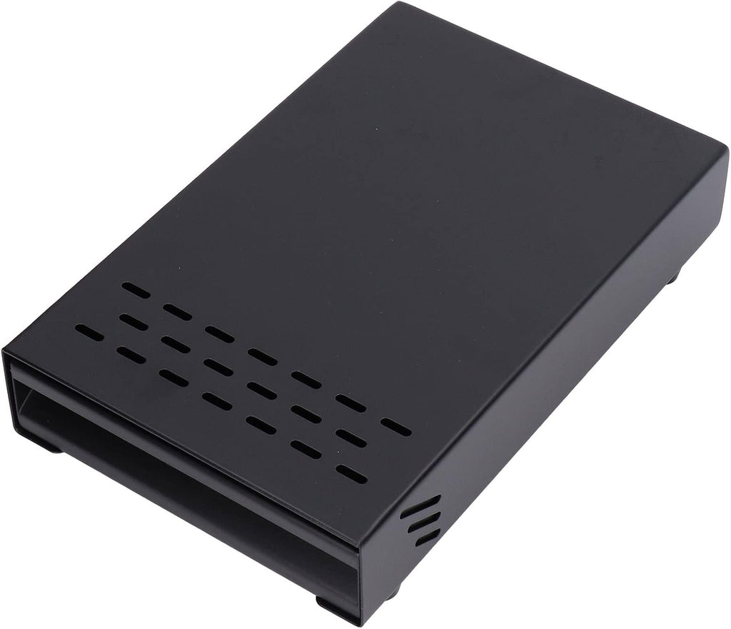 Coffee Knock Box Drawer Espresso Knock Box Drawer, Stainless Steel Coffee Residue Powder Box for Household Shop, Coffee Grounds Container Espresso Puck Knock Box (Black)