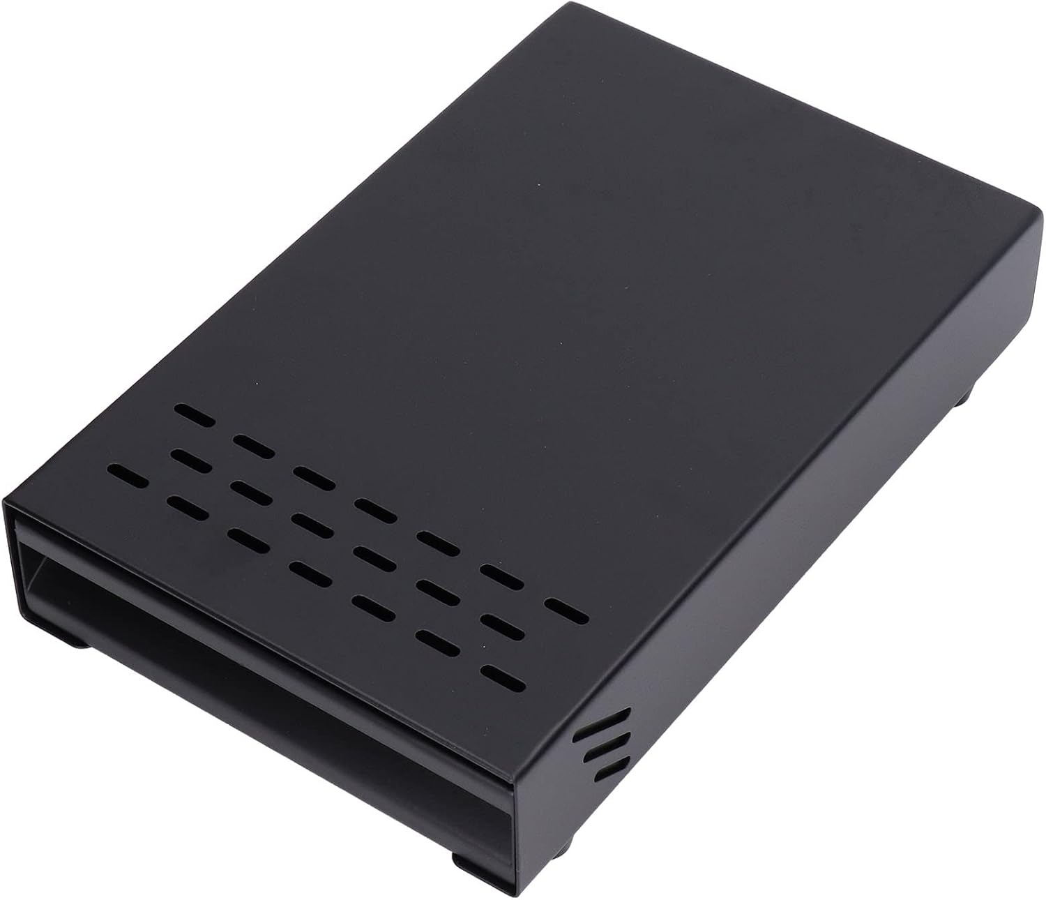 Coffee Knock Box Drawer Espresso Knock Box Drawer, Stainless Steel Coffee Residue Powder Box for Household Shop, Coffee Grounds Container Espresso Puck Knock Box (Black)