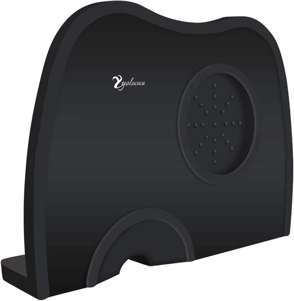 Yolococa Thick Tamper Mat Corner Tamping Pad Silicone Food Grade Non-Slip Espresso Accessory