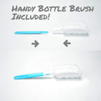 AquaFrut 32 OZ Fruit Infuser Water Bottle BPA-Free Fruit Infusion Sports Bottle - Flip Top Lid w Drinking Spout, Leak Proof, Made of Durable Tritan. Free Recipe eBook! (Rose)