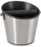 CAFEMASY Espresso Knock Box Barista-Tools - Mini Size Stainless Steel Coffee Puck Disposal Knock Box Espresso Machine Accessories Knock Out Box Container Dump Bin