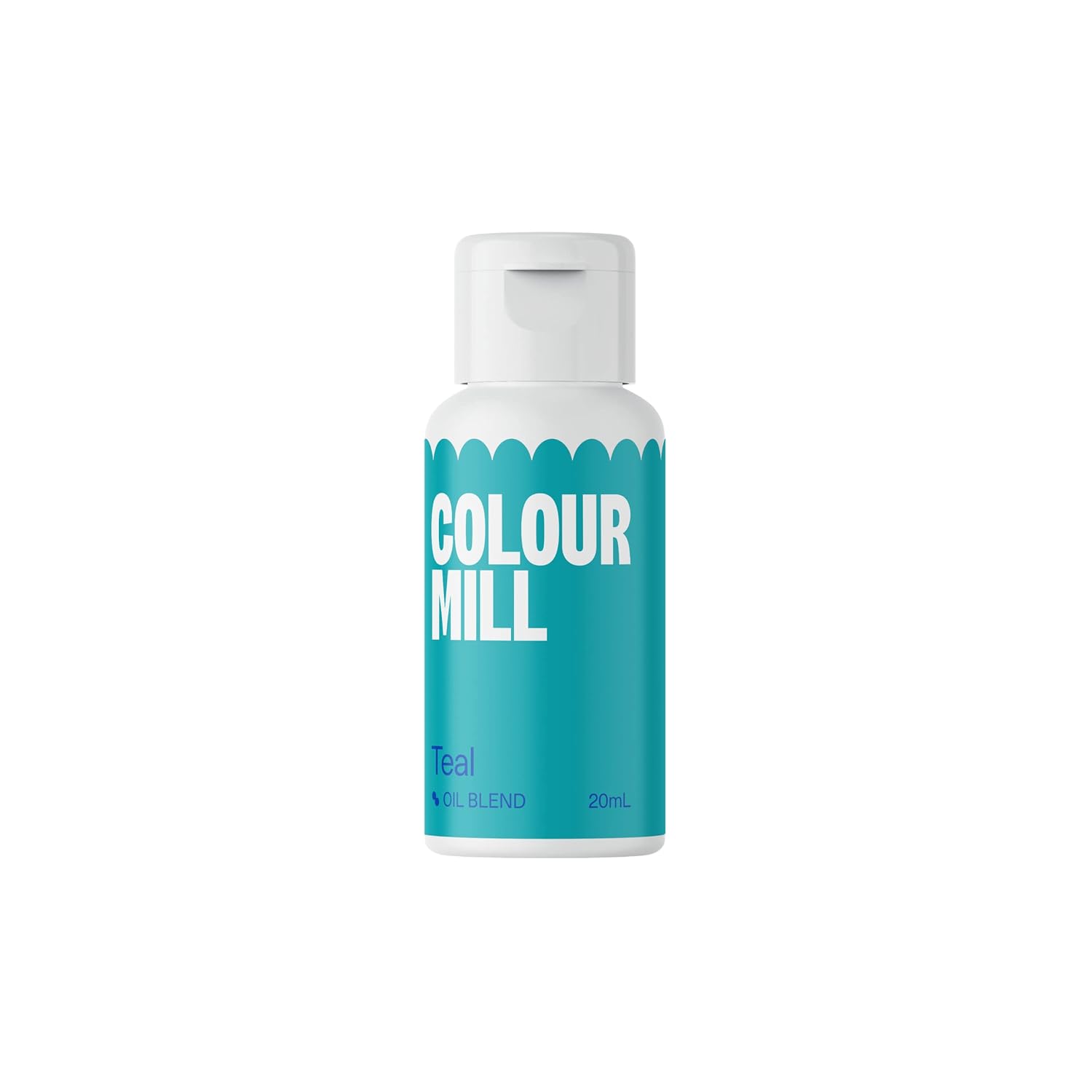 Colour Mill Oil-Based Food Coloring, 20 Milliliters Teal