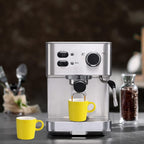 homEdge Mini Procelain Espresso Cup, 4 Ounces / 120 ml Tiny Ceramic Coffee Mugs Demitasse for Espresso, Tea- Set of 6, Yellow