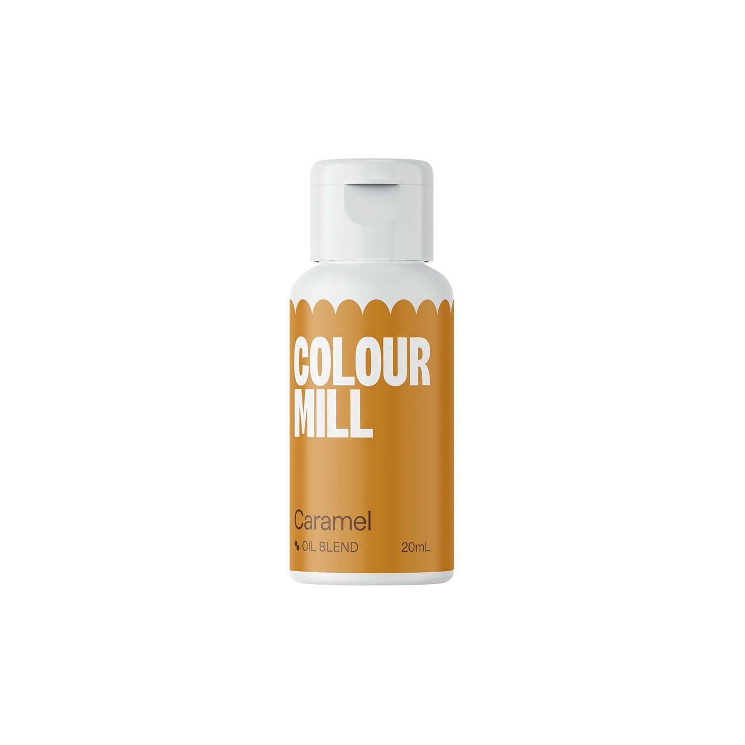 Colour Mill Oil-Based Food Coloring, 20 Milliliters Caramel