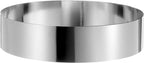 HARFINGTON Round Cake Ring 8 x 2 Inch Seamless Stainless Steel Pastry Mousse Dessert Ring Mirror Coating for Baking Cooking Making Tool
