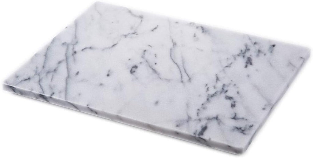 JEmarble Pastry Board 12x16 inch with Non-Slip Rubber Feets for Stability Perfect for Keep the Dough Cool and Chocolate Tempering(Premium Quality)