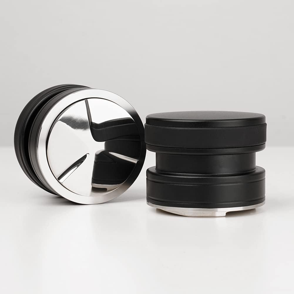 watchget 58.5MM Coffee Distributor, Gravity Adaptive Espresso Distributor Compatible with 58mm Portafilter Coffee Distribution Tool Professional Espresso Accessories