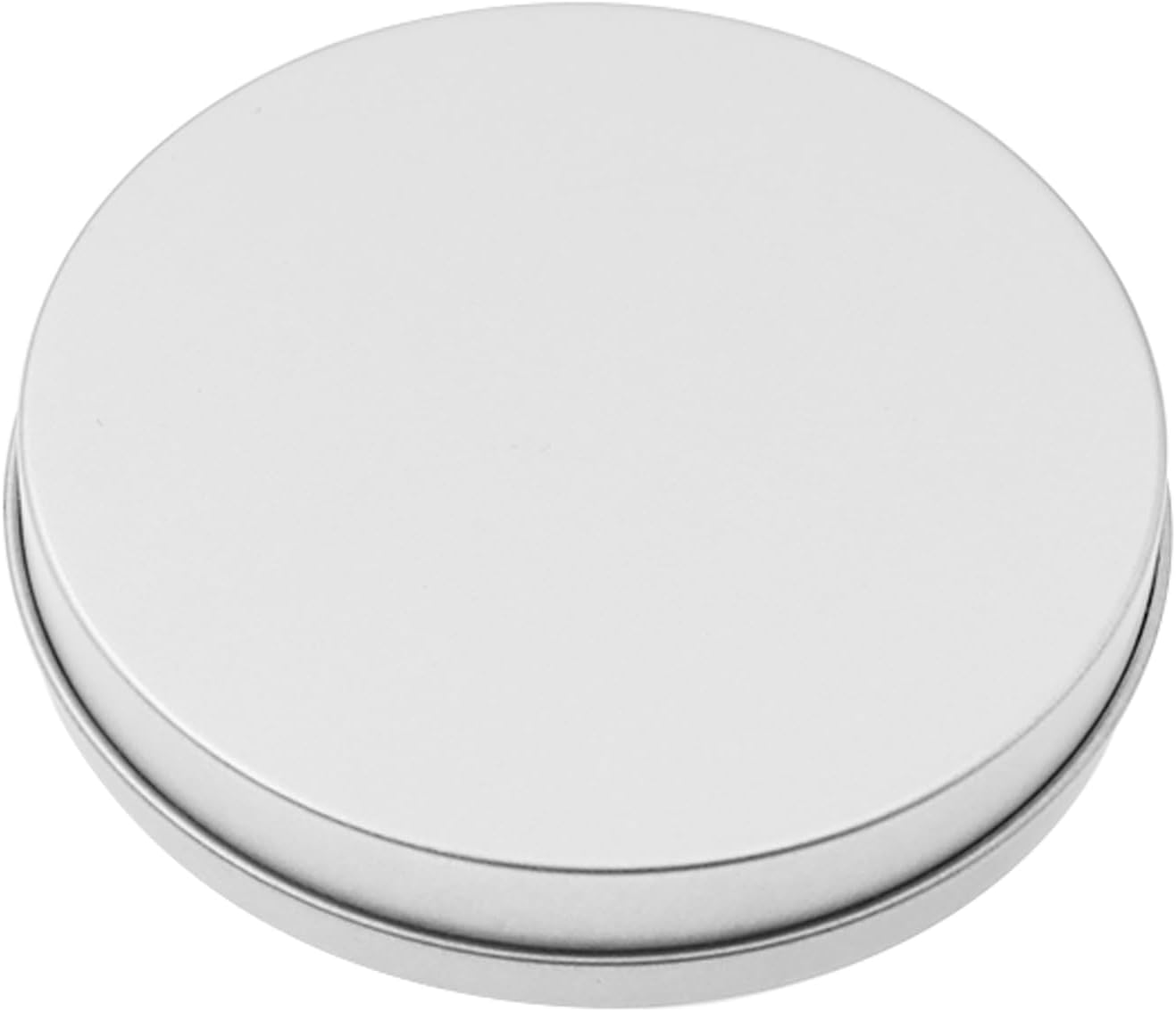 Metal Empty Boxes, Tin Boxes with Lid,Small Silver Tin Boxes,Stackable Organizer Containers,8PCS Storage Tin for Home Outdoor Active Storage Containers