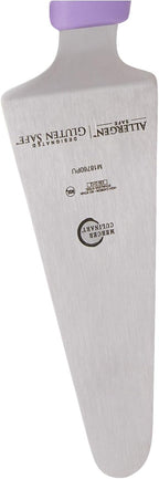 Mercer Culinary Millennia Pie Server/Spatula, 5 Inch x 2 Inch Blade, Purple Handle,