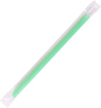 Karat [1,600 ct] 9" Boba Straws (10mm Diameter), Individually Wrapped, Assorted Solid Colors (C9060s)