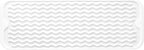 Silicone Dish Drying Mat for Multiple Usage,Easy clean,Eco-friendly,Heat-resistant Silicone Mat for Kitchen Counter,Sink,Bar,Bottle,or Cup White M 17 inches x 6 inches