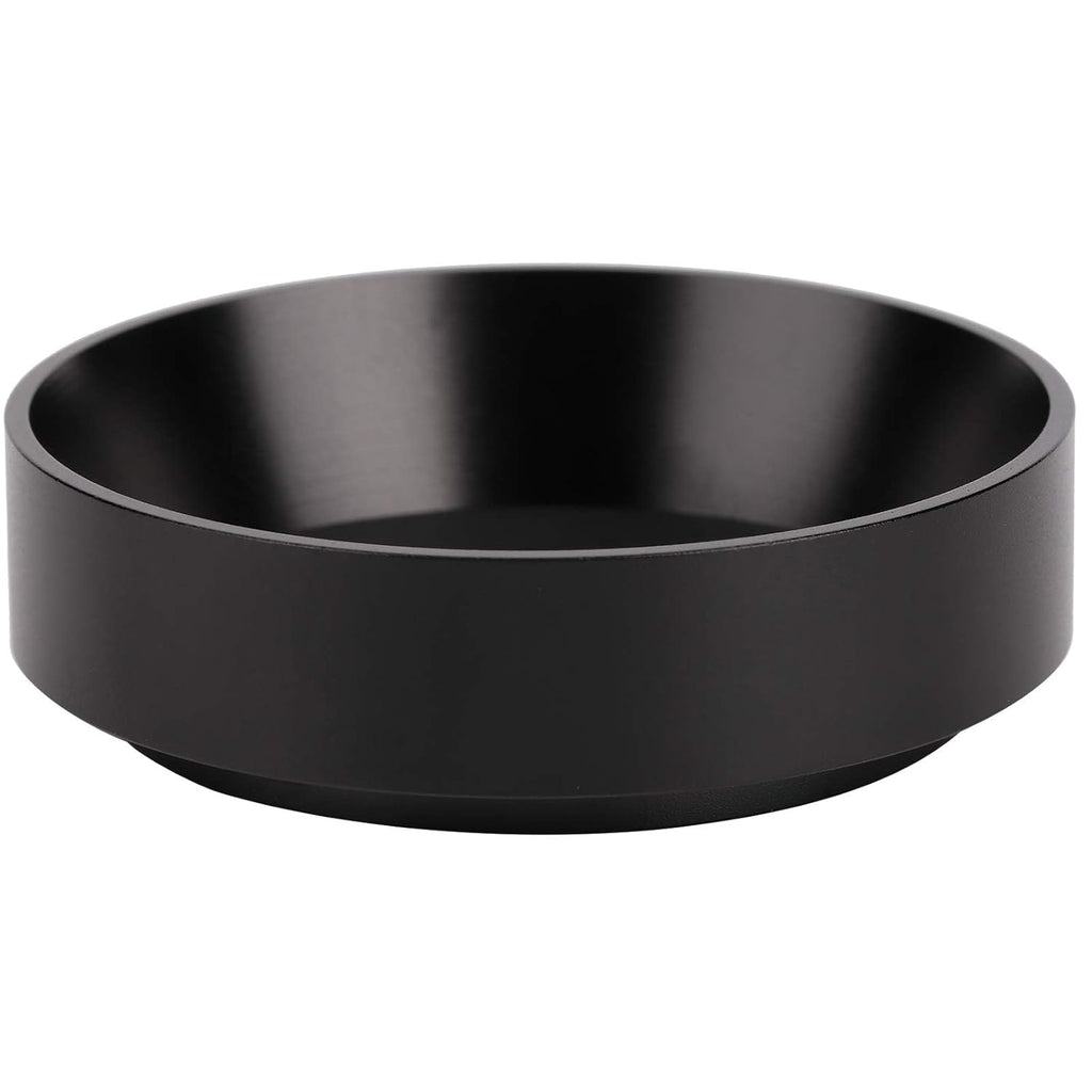 Dosing Rings Aluminum Coffee Powder Dosing Rings Funnel with Magnetic Replacement Coffee Maker Accessory Black(51MM)