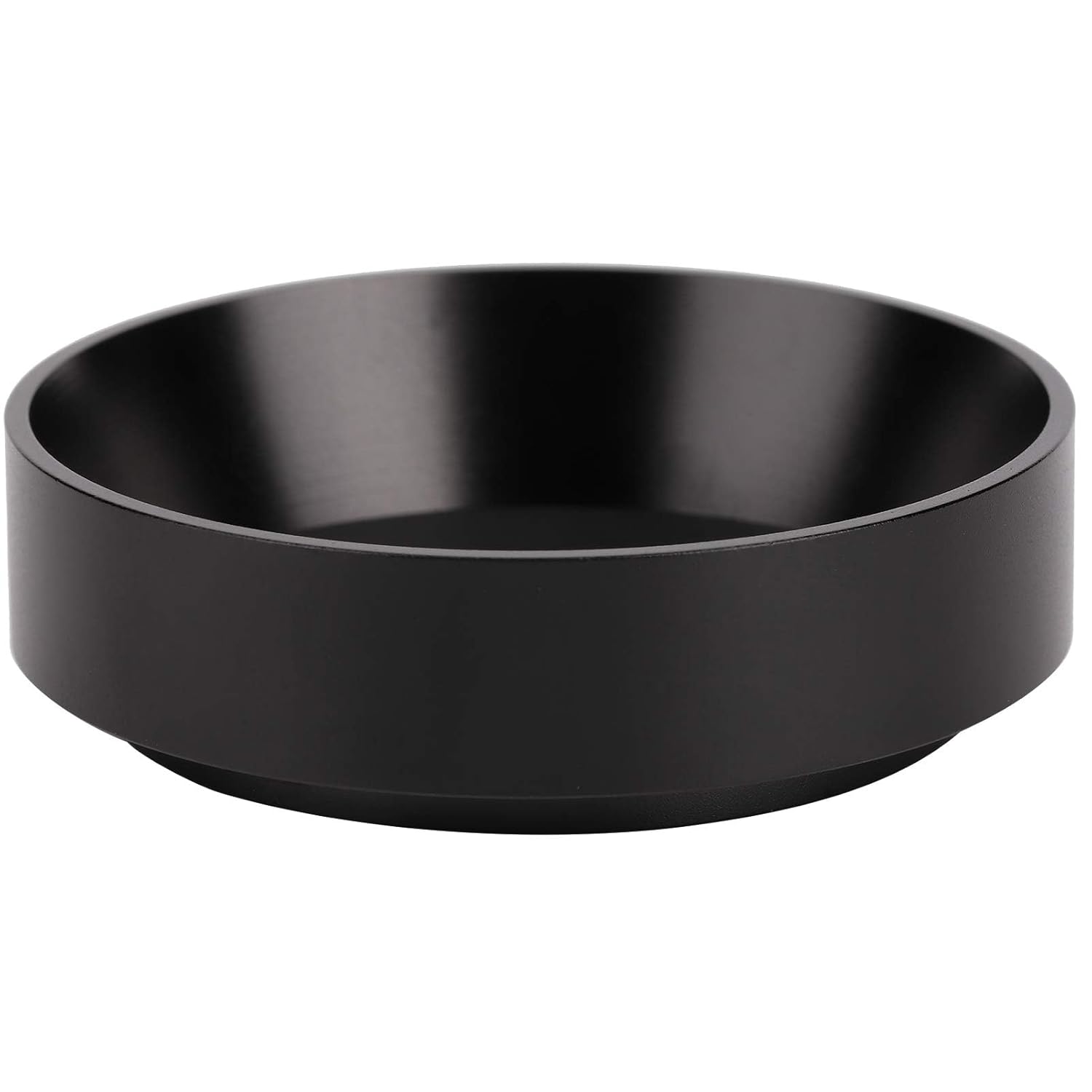 Dosing Rings Aluminum Coffee Powder Dosing Rings Funnel with Magnetic Replacement Coffee Maker Accessory Black(51MM)