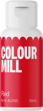 Colour Mill Oil-Based Food Coloring, 20 Milliliters Christmas Red
