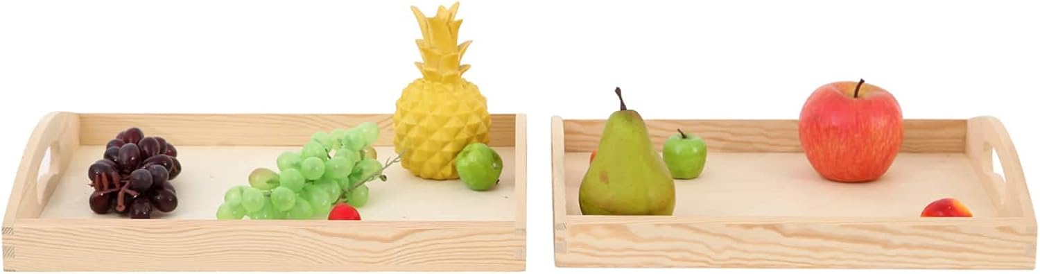 6 Pack: 13”; Wooden Tray by Make Market®