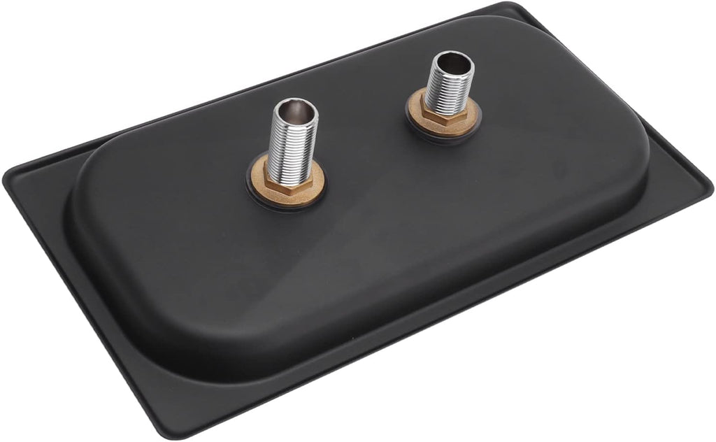 Glass Rinser Cup Washer 304 Stainless Steel Drain Drip Tray Hose Washing Equipment Coffee Shop Bar Glass Sink Rinser (Black A)