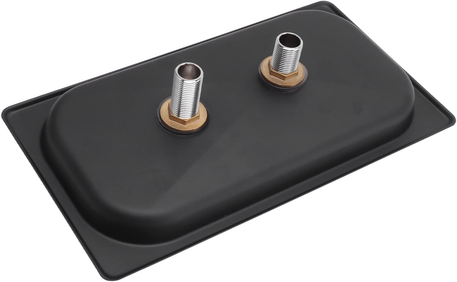 Glass Rinser Cup Washer 304 Stainless Steel Drain Drip Tray Hose Washing Equipment Coffee Shop Bar Glass Sink Rinser (Black A)