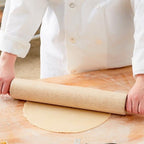 TrueCraftware- 15" Wooden Rolling Pin 3-1/4" Diameter- Wooden Roll Pin Dough Roller Classic Wood Rolling Pins for All Baking Needs for Fondant Pie Crust Cookie Pastry Dough Pastry Rolling Pin