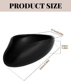 Coffee Dosing Tray, Food Grade Silicone Coffee Bean Dosing Cup for Barista Tool for Home, kitchen - Black