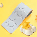 TUKE Star Lace Mat Silicone Mold For Chocolate Epoxy Resin Cake Topper Sugar Craft Baking Cake Lace Decoration Tool DIY Wedding (G_ Star)