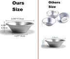 Egg Tart Molds Reusable, Non-Stick Mini Tart Pan Pie Tins Cupcake Cake Baking Cups,Aluminium/30 Pieces