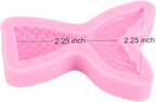 Silicone Mermaid Tail Mold Baking Cake Decoration Jelly Sugarcraft Chocolate Fondant Gum paste Pastry Clay Candy Making Ice Cube Tray Fimo Soap Mold Small