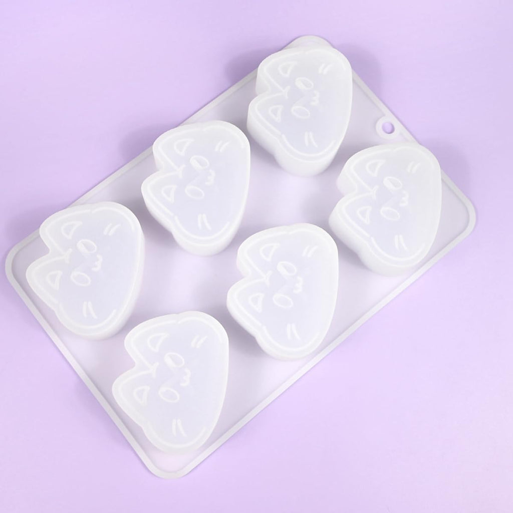 mostsom Cat Shape Cheese Mousse Silicone Cake Decorating Mold For Baking Mould Dessert Mousse Pastry Mould Ice Cream Mold Kitchen Tools (D_ Cat)