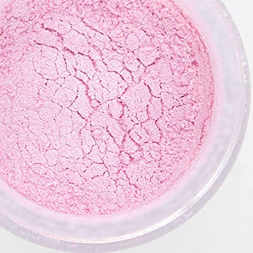 Luster Dust, Pink Luster Dust Edible Cake Decorations, Light Pink Edible Luster Dust for Drinks Cupcake Decorations, Cake Drip, Paint, Light Pink Fondant, Food Coloring