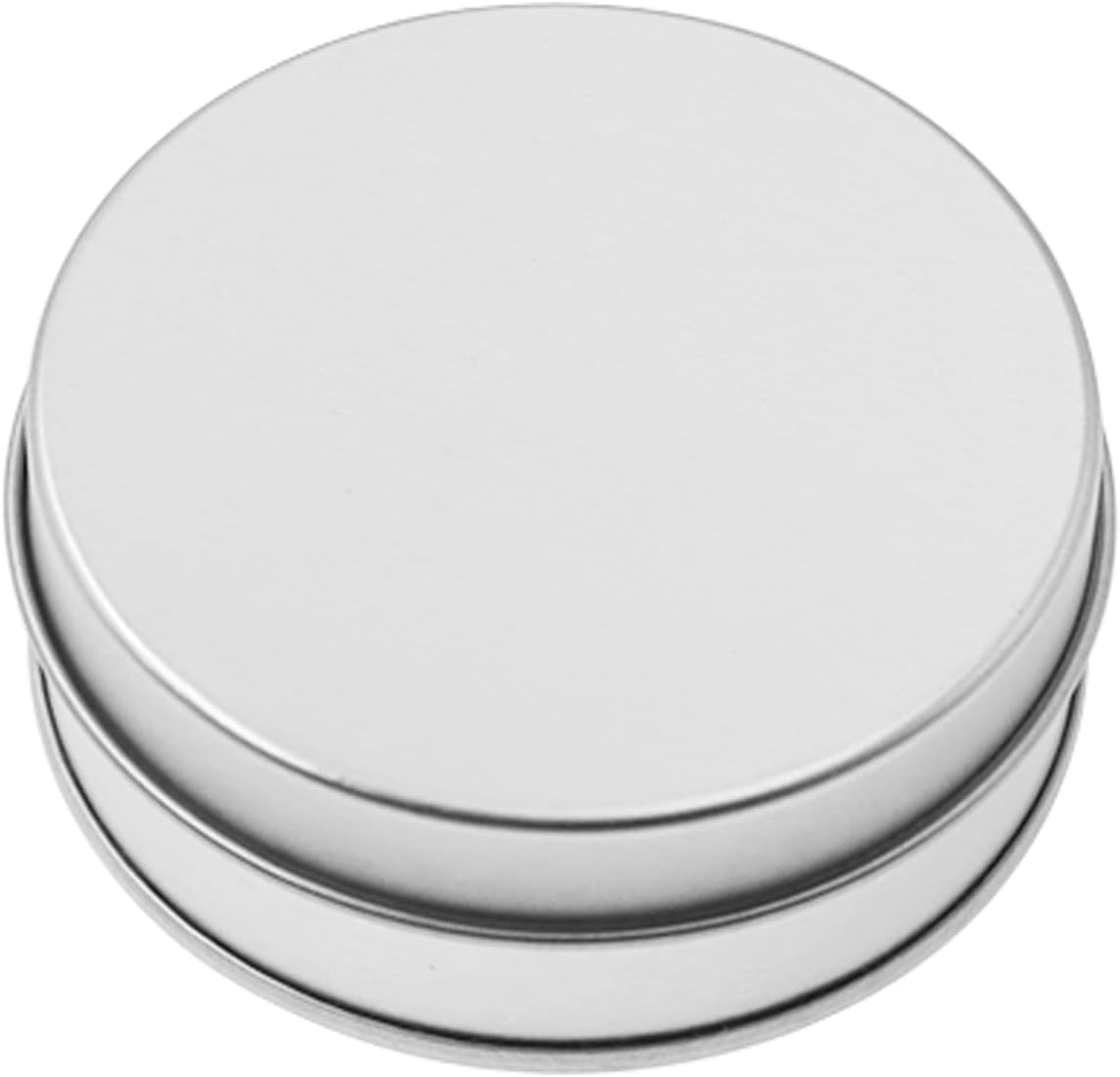 Metal Empty Boxes, Tin Boxes with Lid,Small Silver Tin Boxes,Stackable Organizer Containers,8PCS Storage Tin for Home Outdoor Active Storage Containers